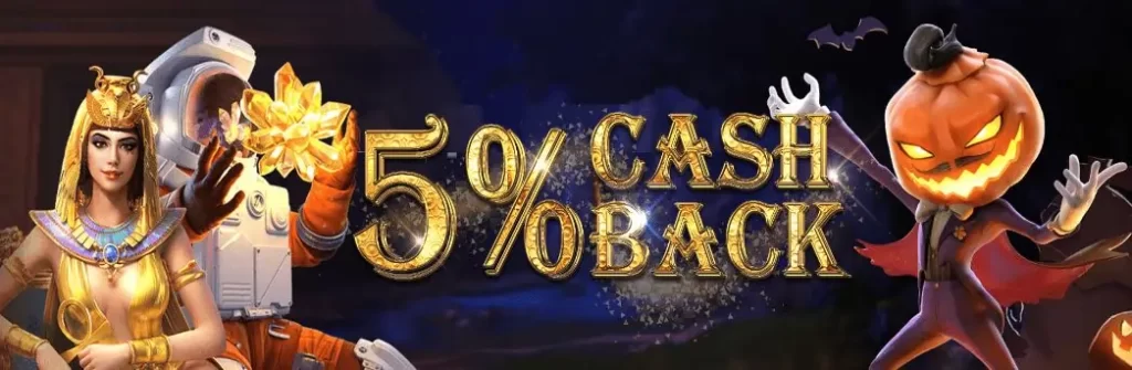 5% cash back